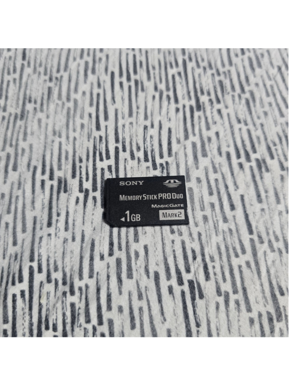 Sony Memory Stick PRO Duo 1GB Mark2 Memory Card Black